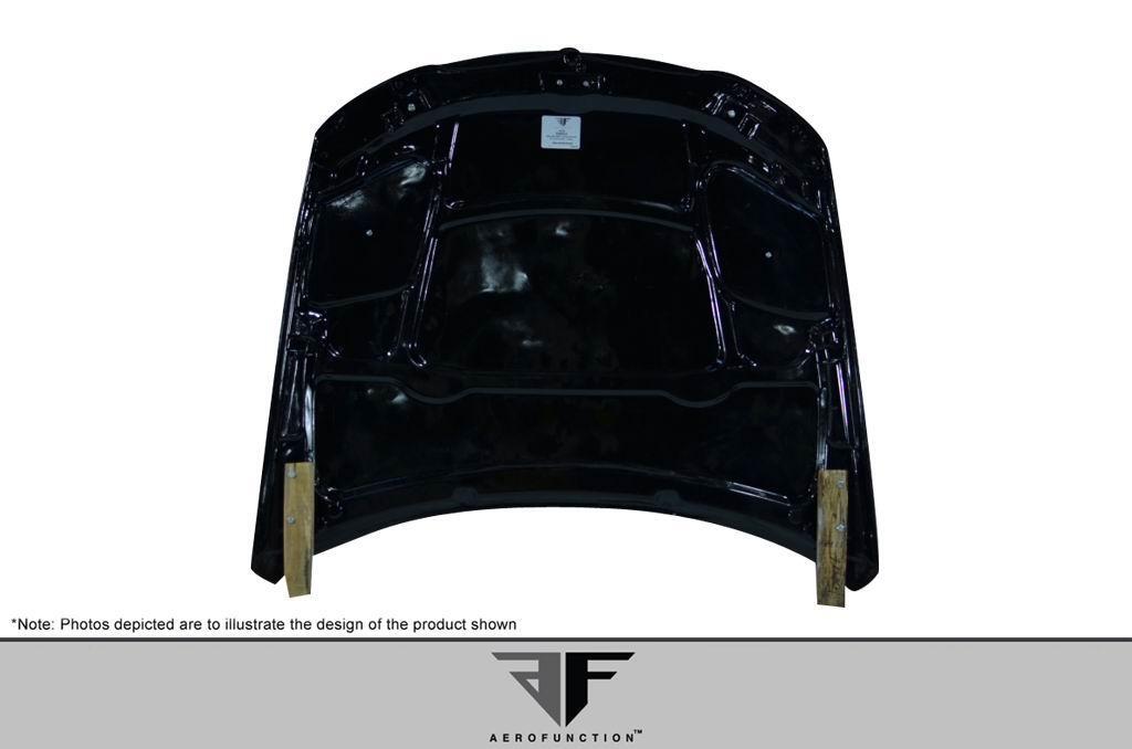 2006-2008 BMW 3 Series Aero Function AF-1 Carbon Fiber Hood - Image 3