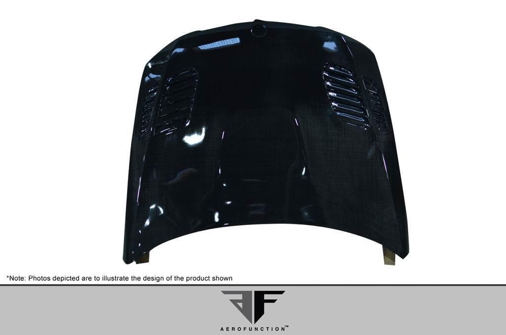 2006-2008 BMW 3 Series Aero Function AF-1 Carbon Fiber Hood - Image 4