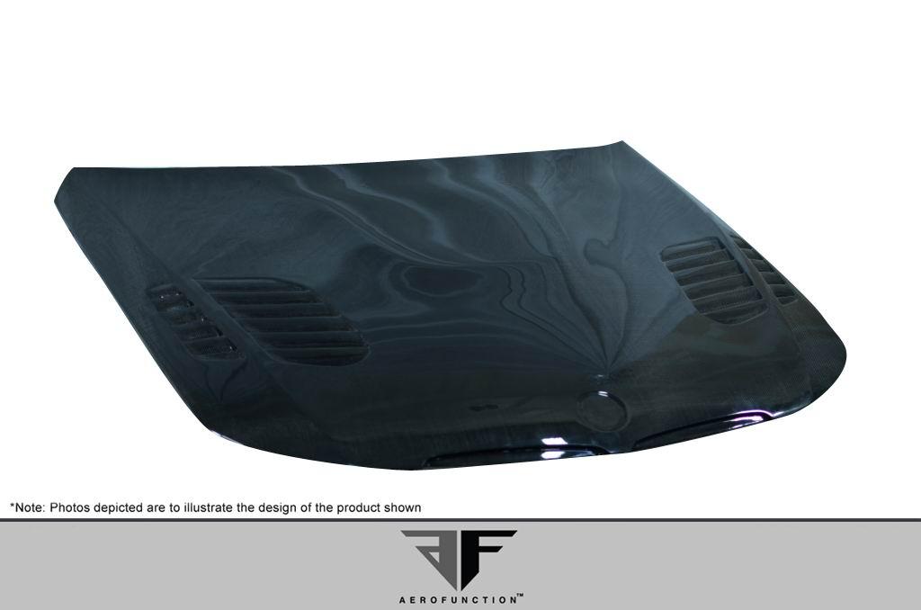 2006-2008 BMW 3 Series Aero Function AF-1 Carbon Fiber Hood - Image 6