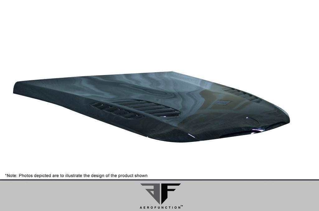 2006-2008 BMW 3 Series Aero Function AF-1 Carbon Fiber Hood - Image 7