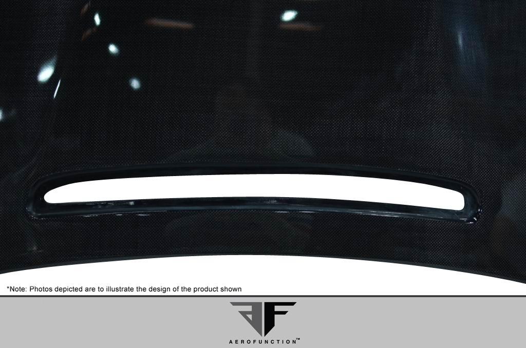 2002-2005 BMW 3 Series Aero Function AF-2 Carbon Fiber Hood - Image 6