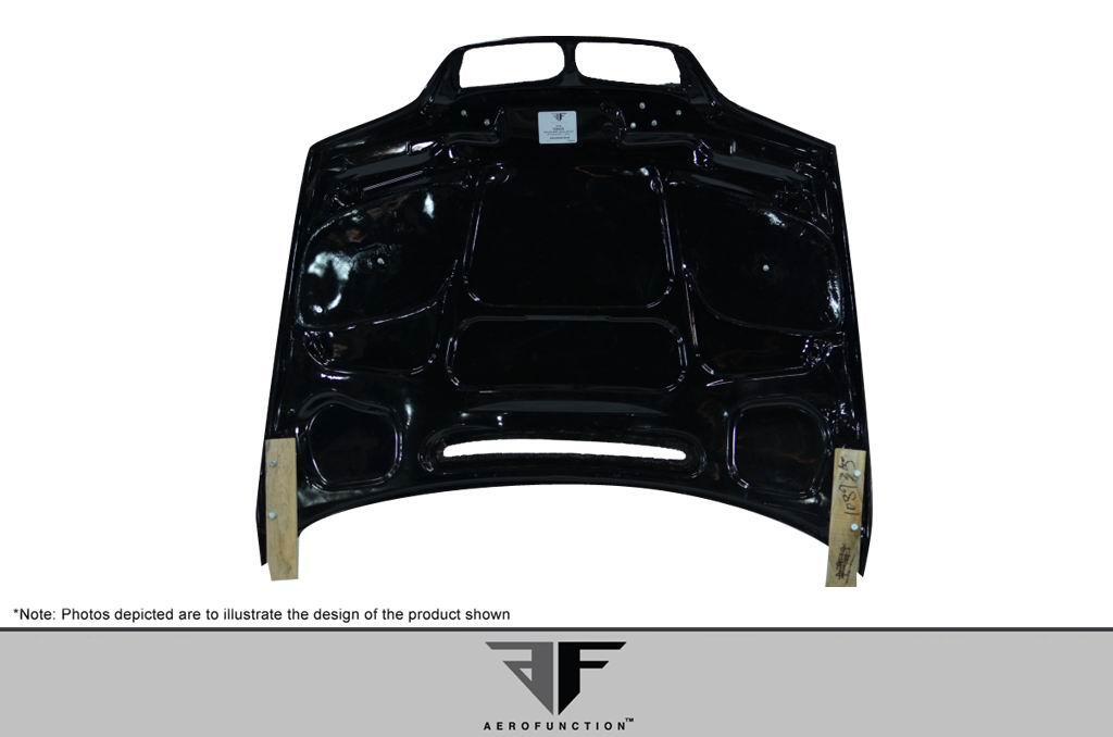2002-2005 BMW 3 Series Aero Function AF-2 Carbon Fiber Hood - Image 8