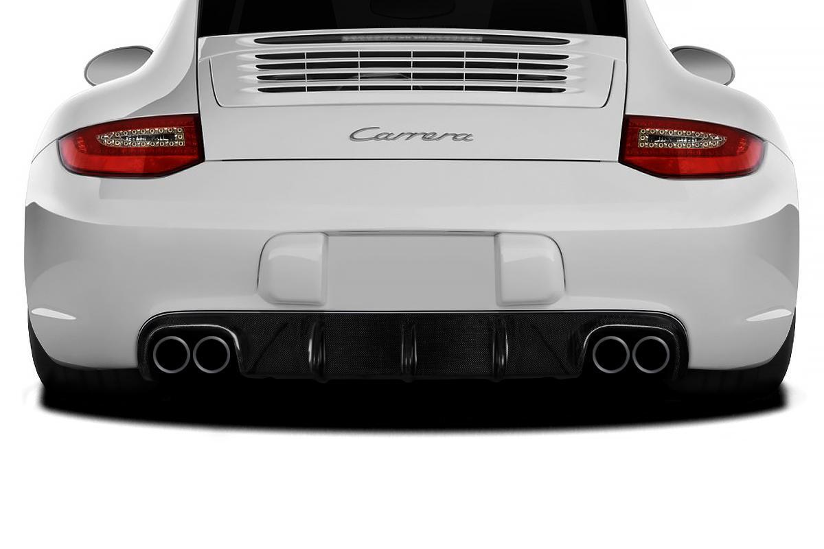 2009-2011 Porsche 997 Aero Function AF-2 Carbon Fiber Rear Lip - Image 1
