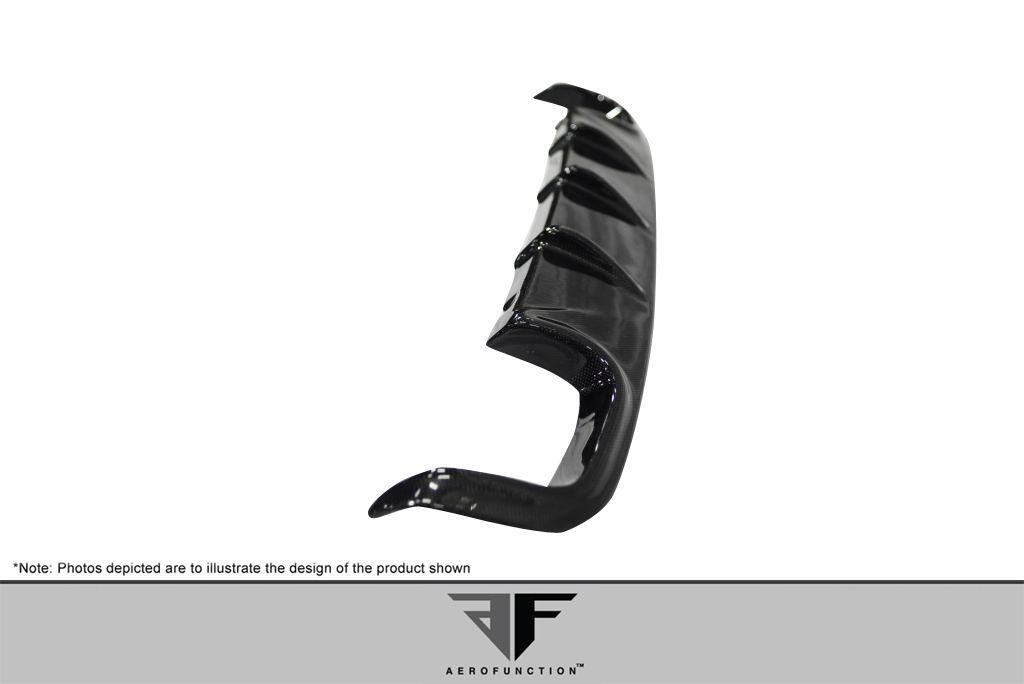 2009-2011 Porsche 997 Aero Function AF-2 Carbon Fiber Rear Lip - Image 6