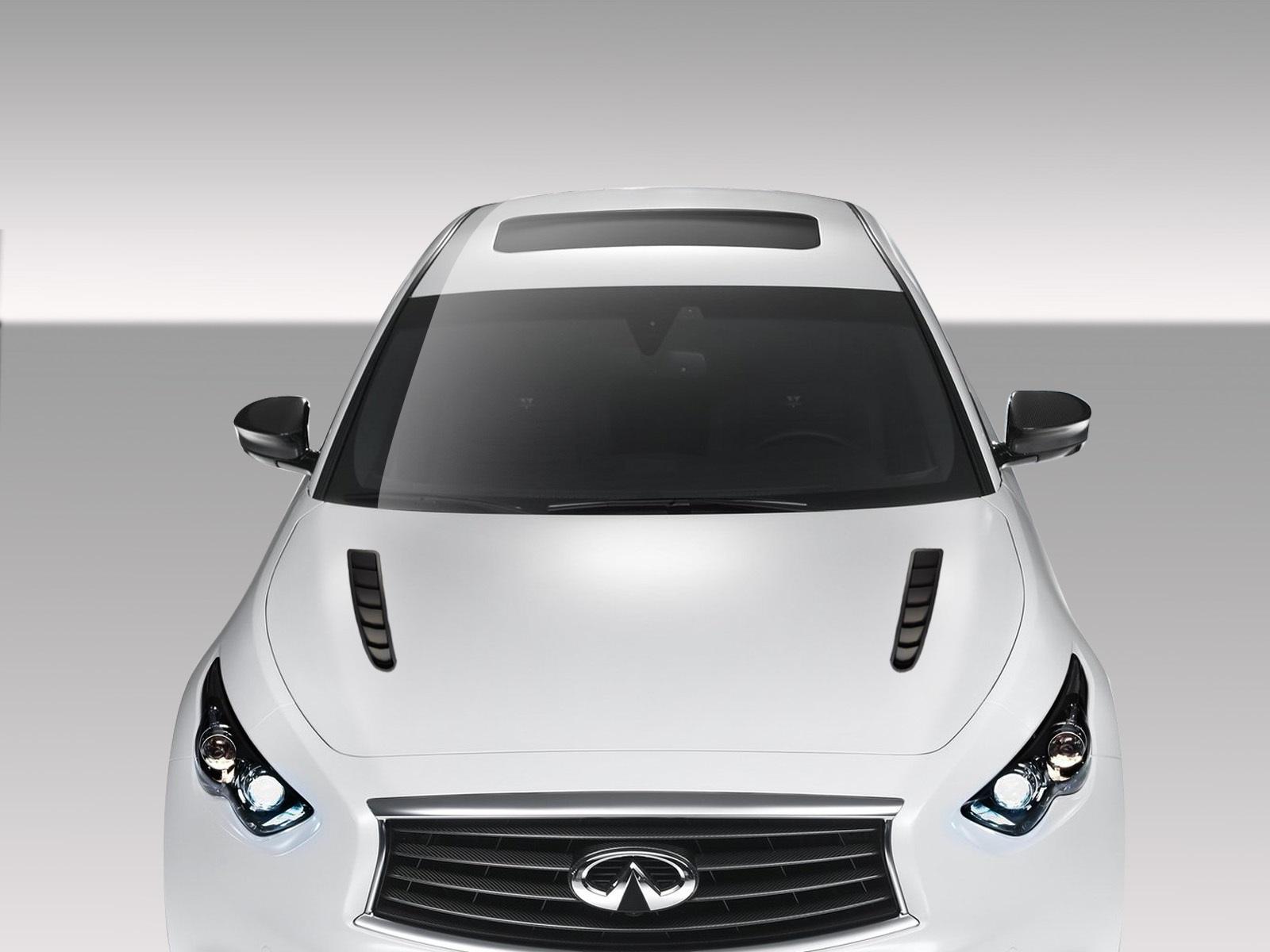 2009-2017 Infiniti FX Duraflex CT-R Hood - Image 1