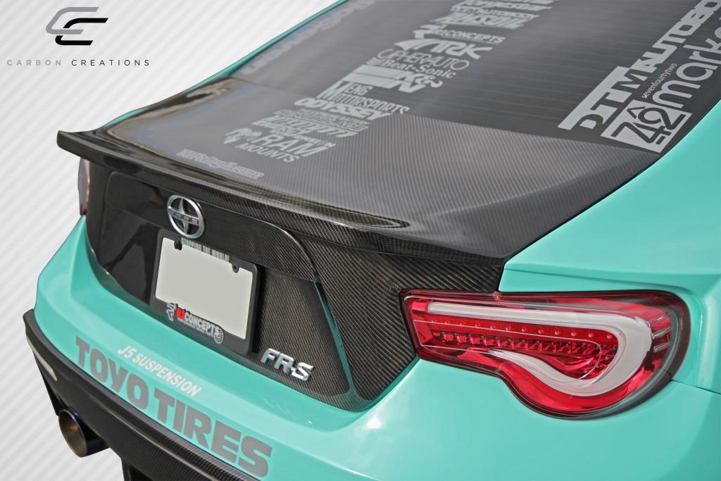 2013-2020 Scion FRS Carbon Creations 86-R Carbon Fiber Trunk - Image 1