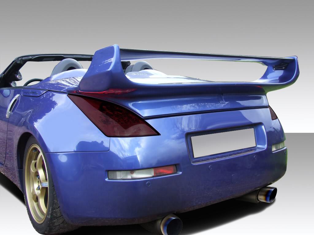 2003-2009 Nissan 350Z Duraflex Vader 3 Rear Wing - Image 1
