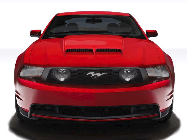 2010-2012 Ford Mustang Duraflex CVX Version 2 Hood - Image 1