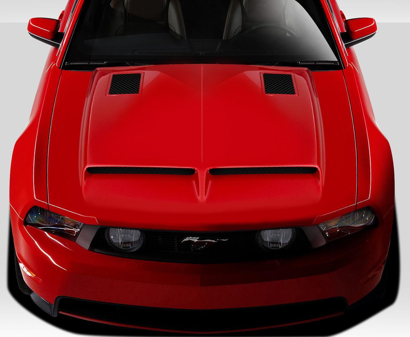 2010-2012 Ford Mustang Duraflex GT500 Hood - Image 1