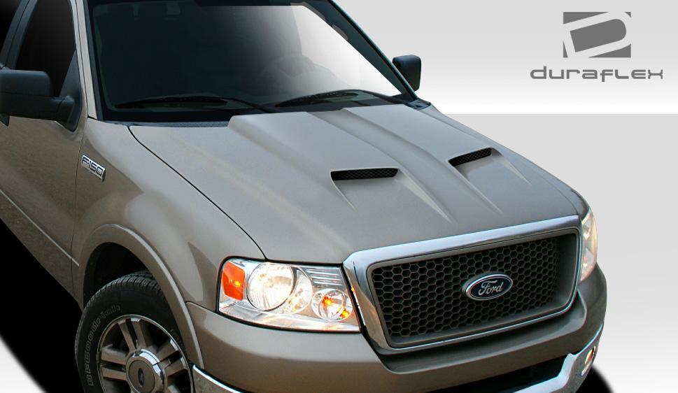 2004-2008 Ford F150 Duraflex CVX Hood - Image 2
