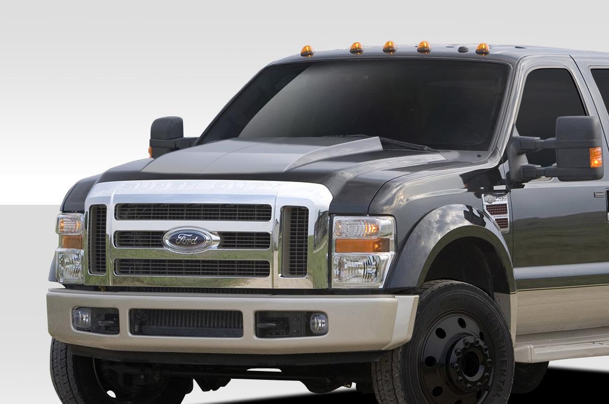 2008-2010 Ford Super Duty Duraflex Cowl Hood - Image 1