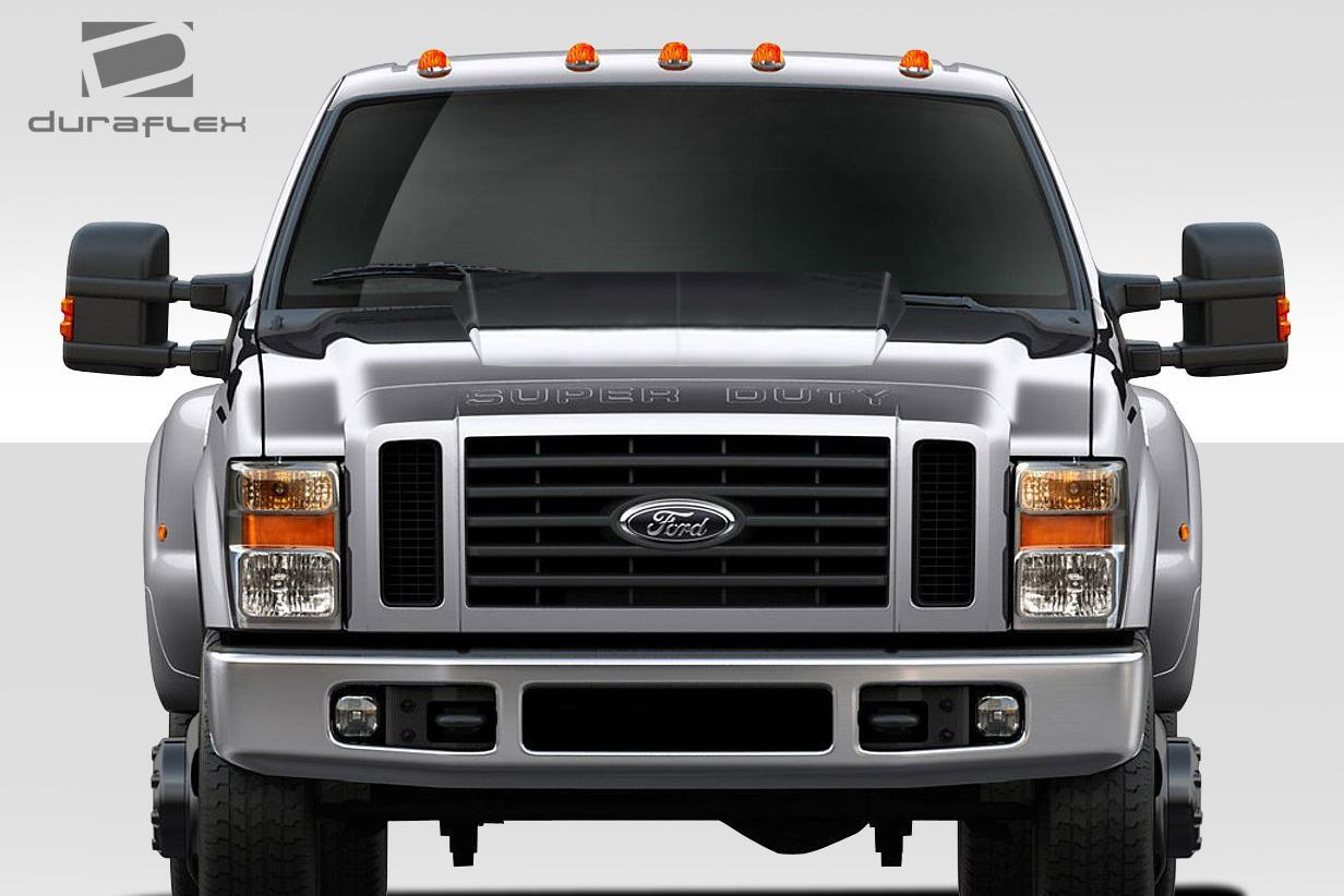 2008-2010 Ford Super Duty Duraflex Cowl Hood - Image 2