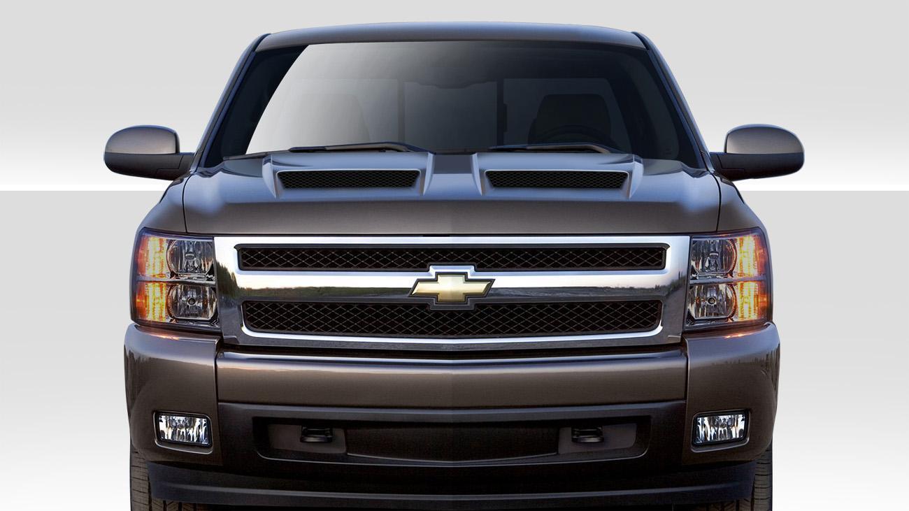 2007-2013 Chevrolet Silverado Duraflex CVX Hood - Image 1