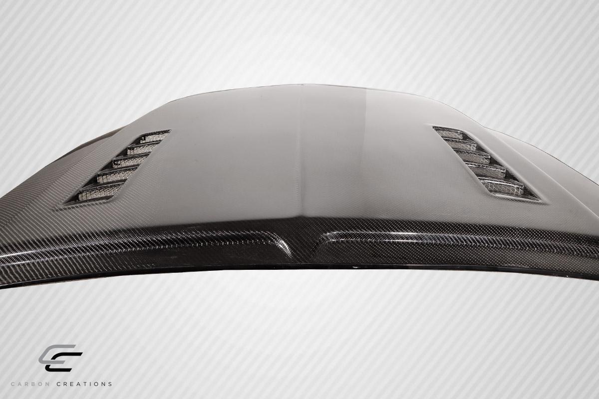 2013-2014 Ford Mustang Carbon Creations GT500 Carbon Fiber Hood - Image 5
