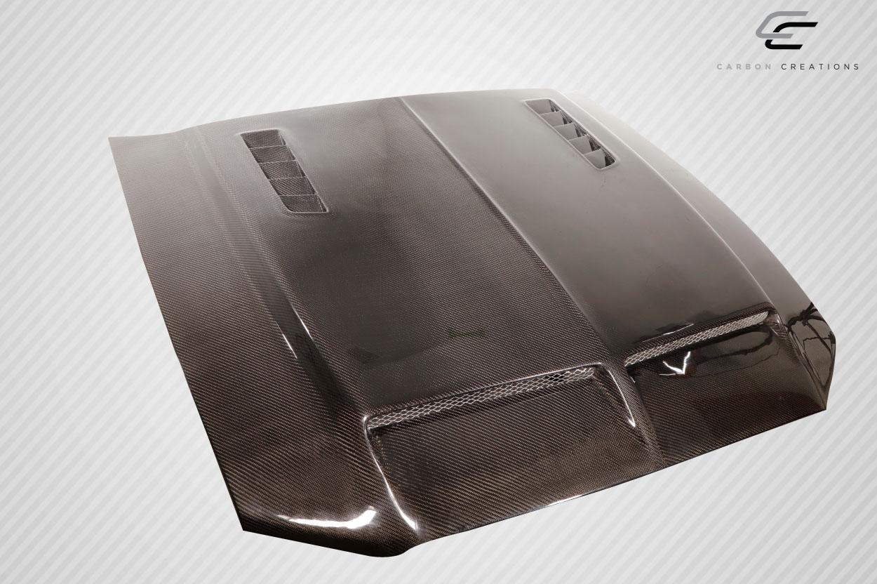 2013-2014 Ford Mustang Carbon Creations GT500 Carbon Fiber Hood - Image 8