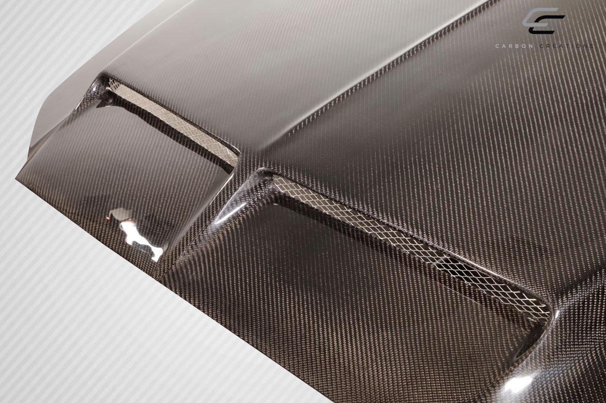 2013-2014 Ford Mustang Carbon Creations GT500 Carbon Fiber Hood - Image 9