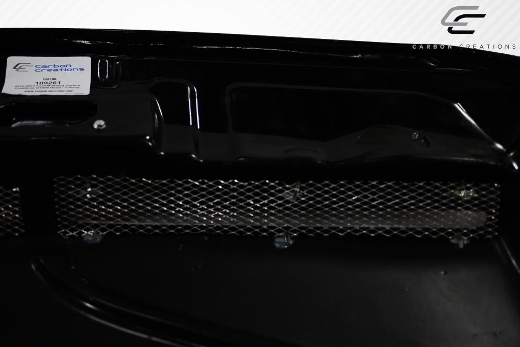 2010-2012 Ford Mustang Carbon Creations GT500 Carbon Fiber Hood - Image 6