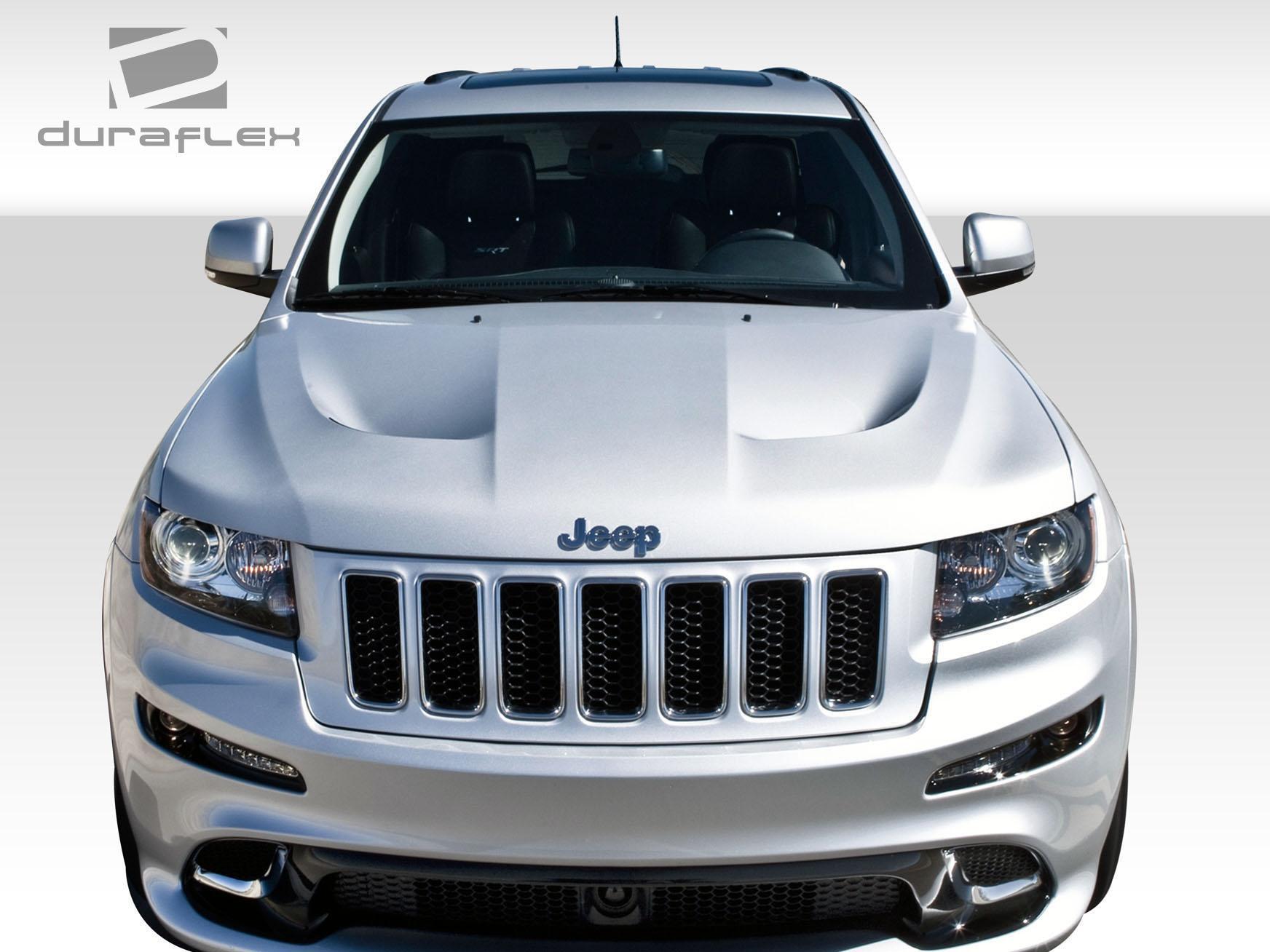 2011-2022 Jeep Grand Cherokee Duraflex SRT Look Hood - Image 2