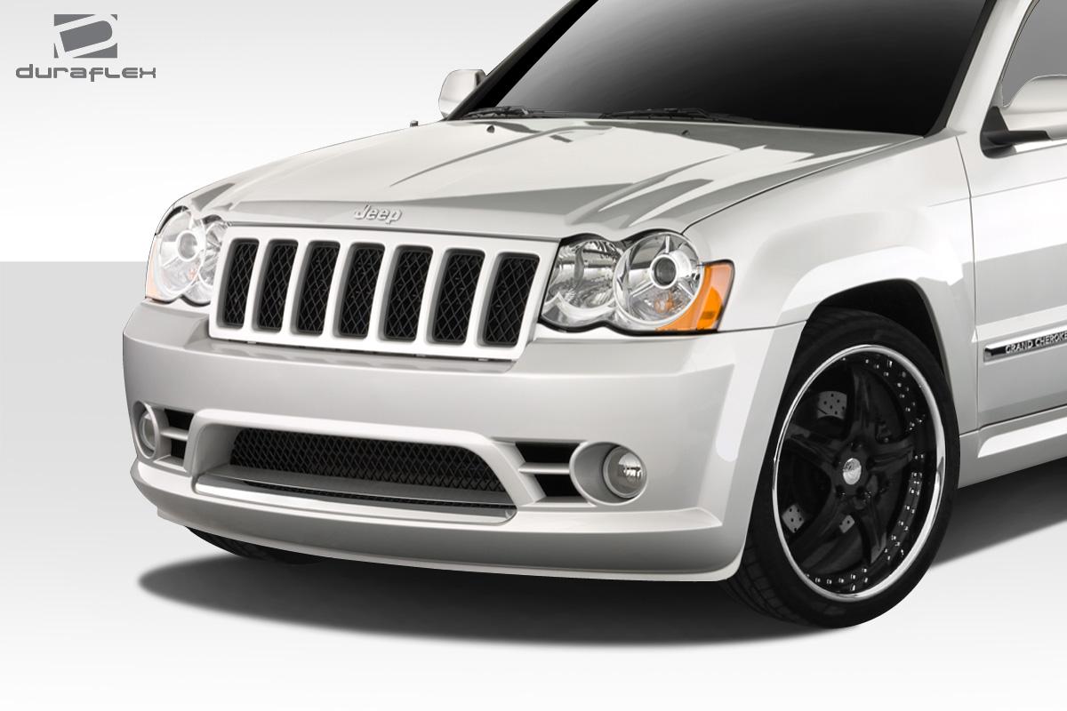 2008-2010 Jeep Grand Cherokee Duraflex SRT Look Front Bumper - Image 2