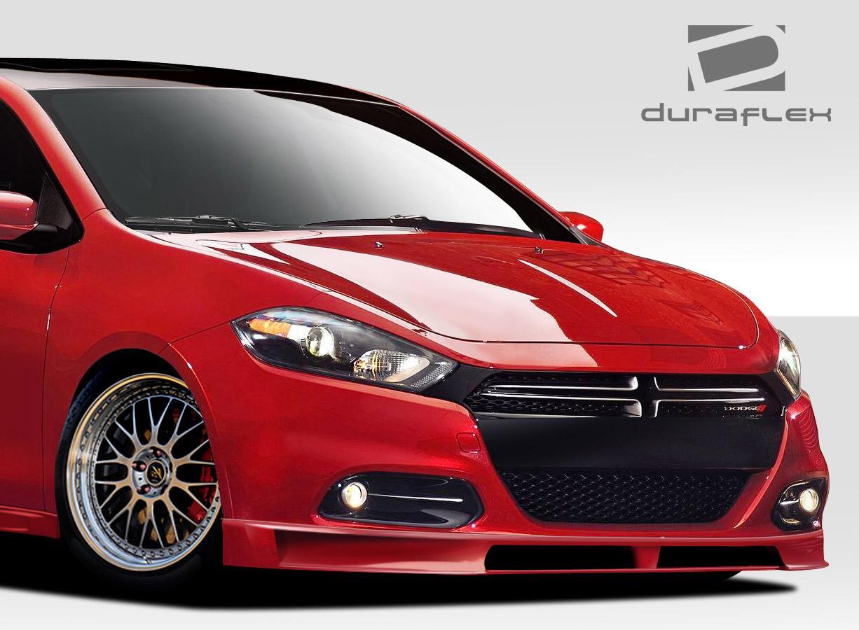 2013-2016 Dodge Dart Duraflex Racer Front Lip - Image 2