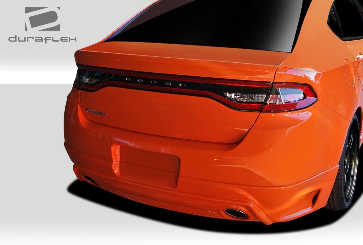 2013-2016 Dodge Dart Duraflex Racer Rear Lip - Image 2