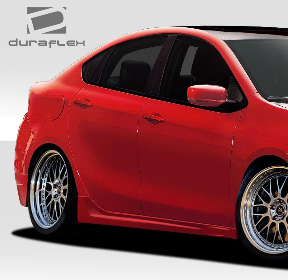 2013-2016 Dodge Dart Duraflex Racer Side Skirts - Image 2
