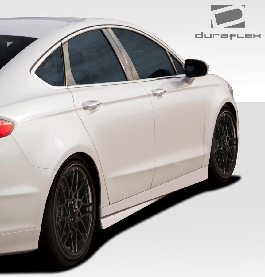 2013-2016 Ford Fusion Duraflex Racer Side Skirts - Image 2