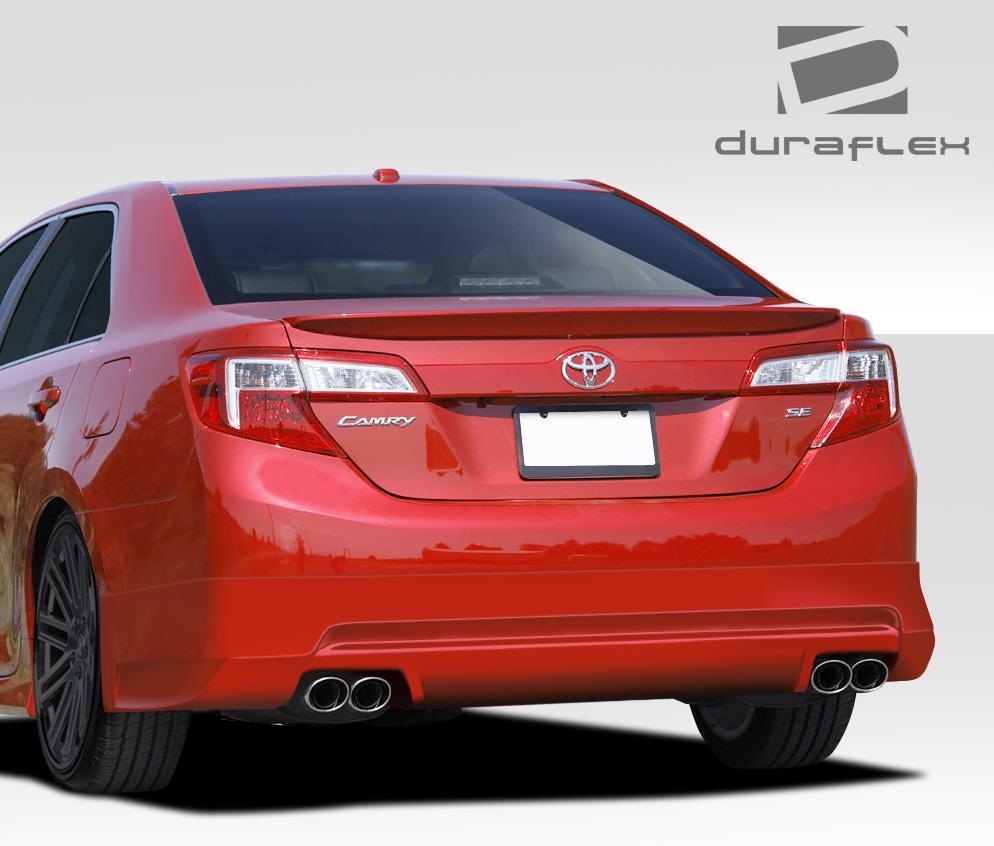 2012-2014 Toyota Camry Duraflex Racer Rear Lip - Image 2