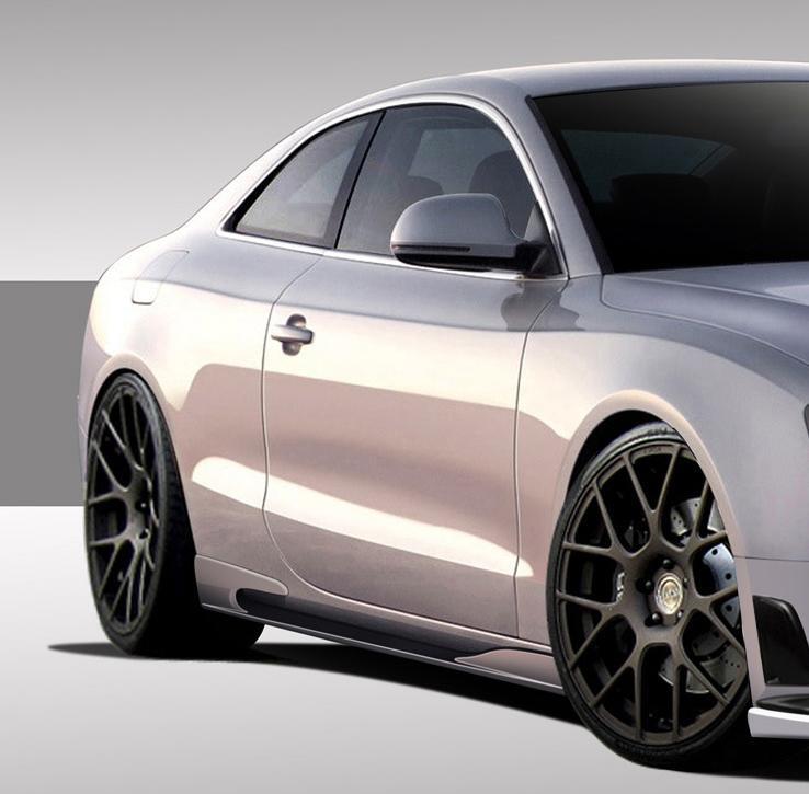 2008-2016 Audi A5 Duraflex Eros Version 1 Side Skirts - Image 1