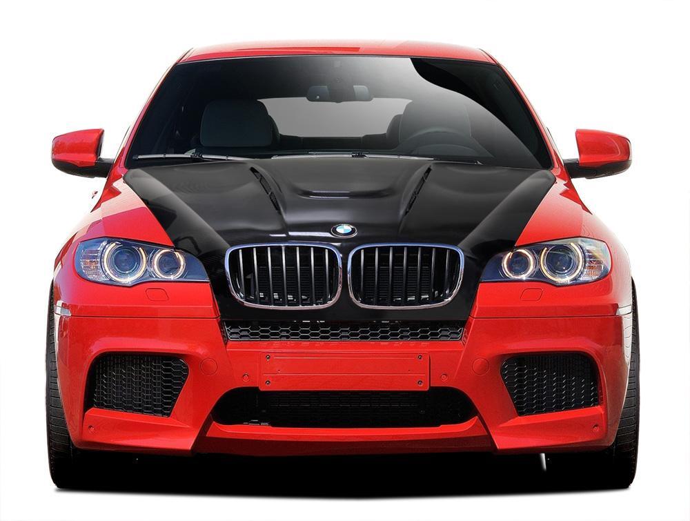2008-2014 BMW X6 Aero Function AF-5 Carbon Fiber Hood - Image 1
