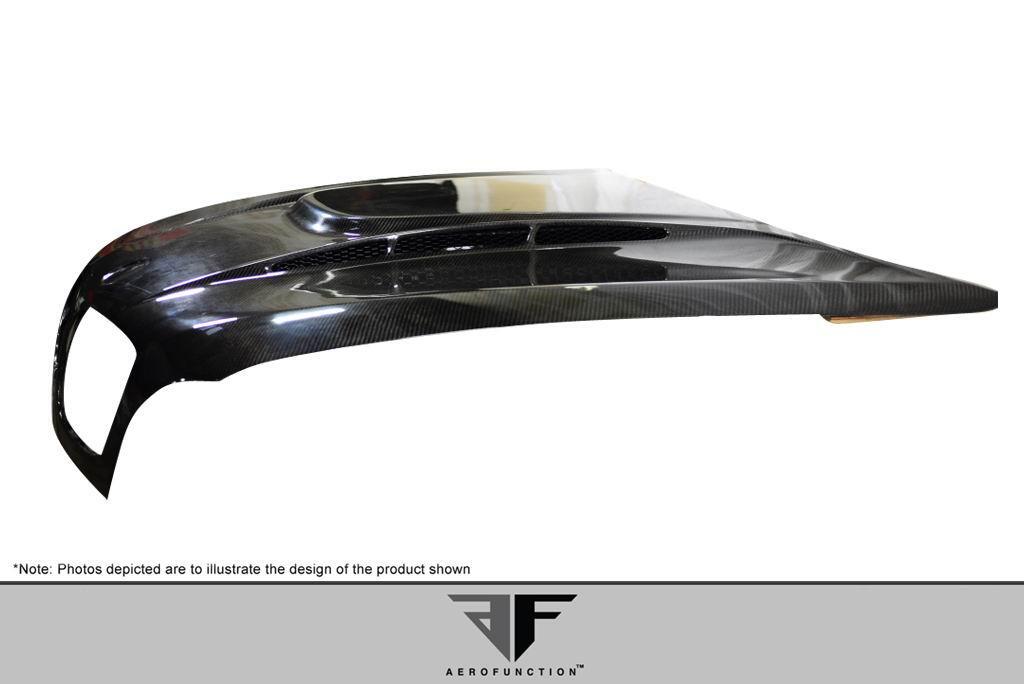 2008-2014 BMW X6 Aero Function AF-5 Carbon Fiber Hood - Image 8