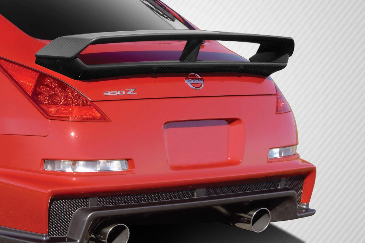 2003-2008 Nissan 350Z Carbon Creations N-3 Carbon Fiber Rear Wing - Image 1