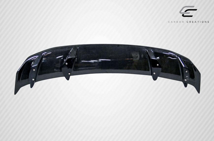 2010-2014 Ford Mustang Carbon Creations Boss Look Carbon Fiber Rear Wing - Image 4