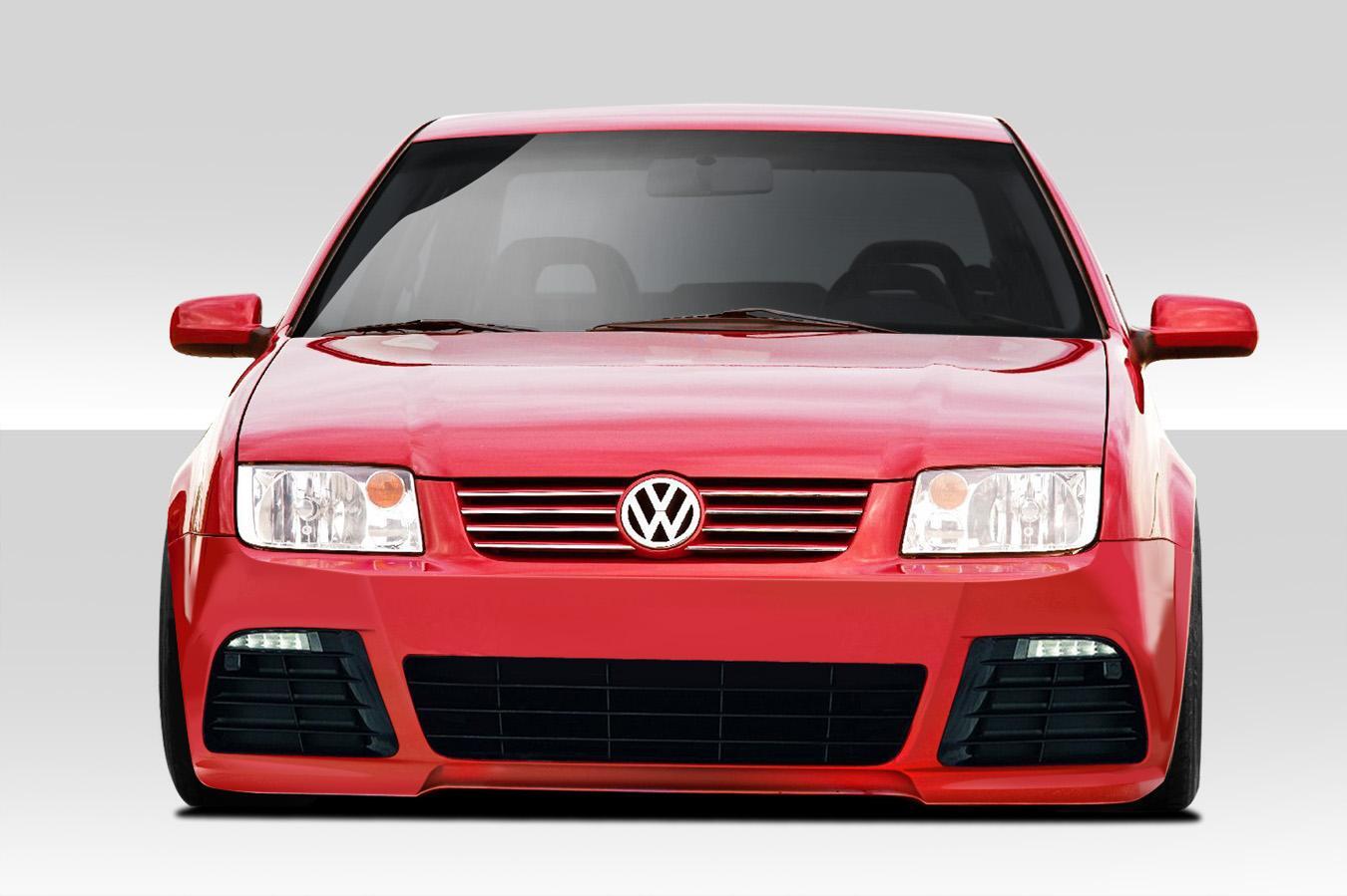 1999-2004 Volkswagen Jetta Duraflex R Look Front Bumper - Image 1