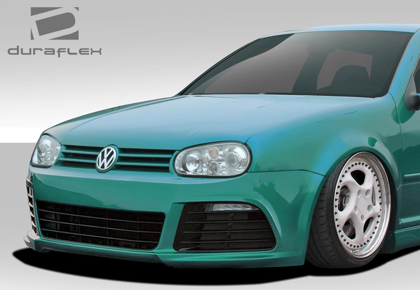 1999-2005 Volkswagen Golf Duraflex R Look Front Bumper - Image 2