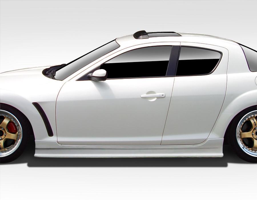 2004-2011 Mazda RX8 Duraflex Type F Side Skirts - Image 1
