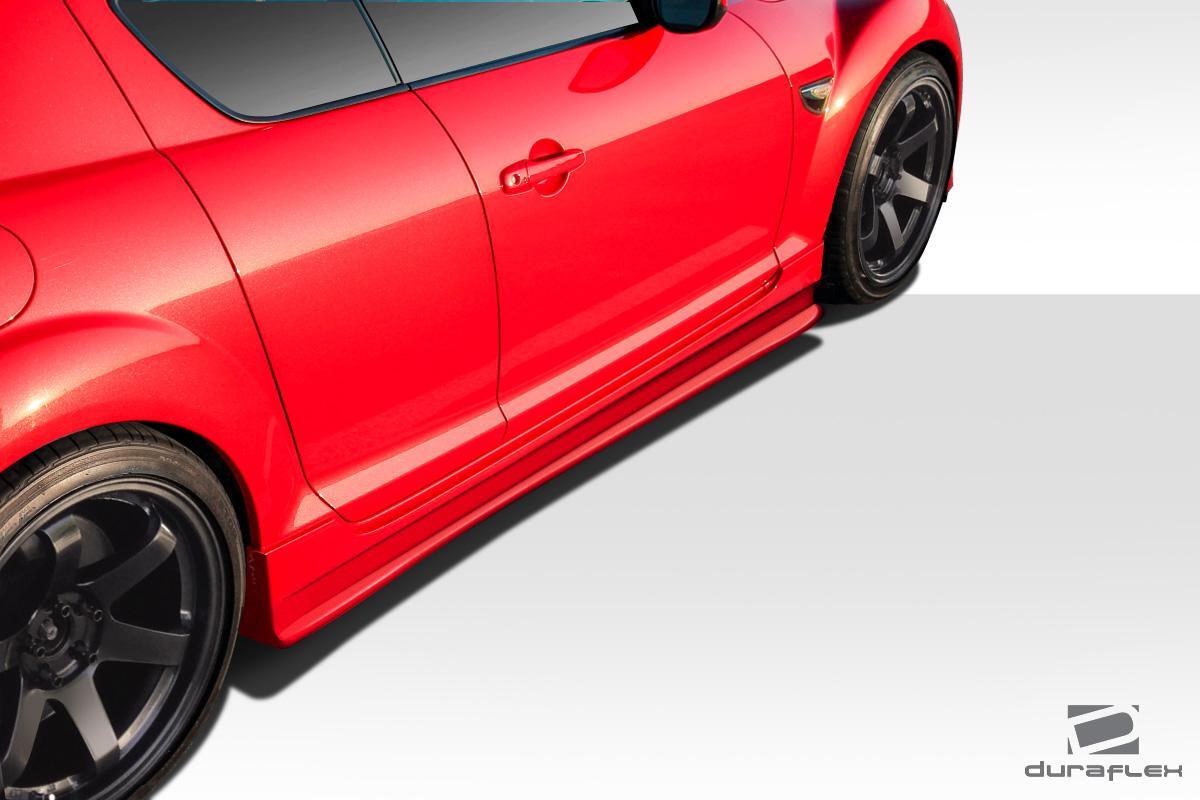 2004-2011 Mazda RX8 Duraflex Type F Side Skirts - Image 2