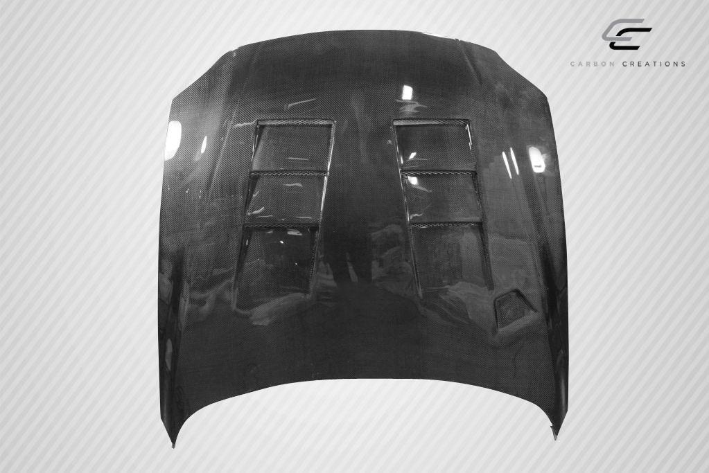 1992-2000 Lexus SC Carbon Creations TS-1 Carbon Fiber Hood - Image 4