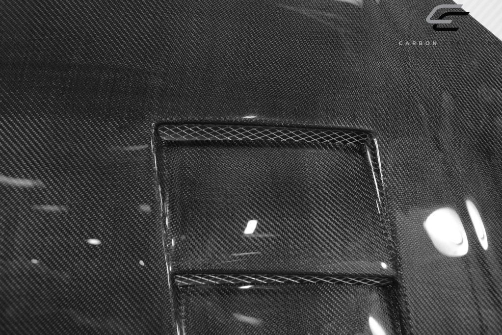 1992-2000 Lexus SC Carbon Creations TS-1 Carbon Fiber Hood - Image 6