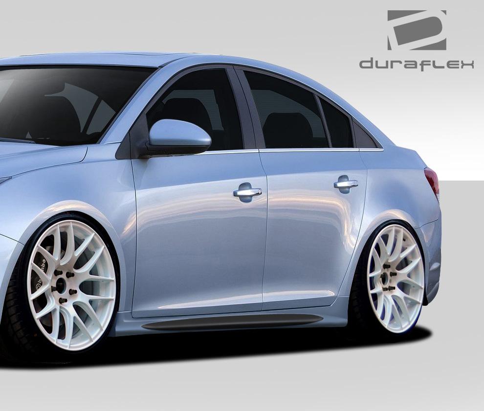 2011-2015 Chevrolet Cruze Duraflex GT Racing Side Skirts - Image 2