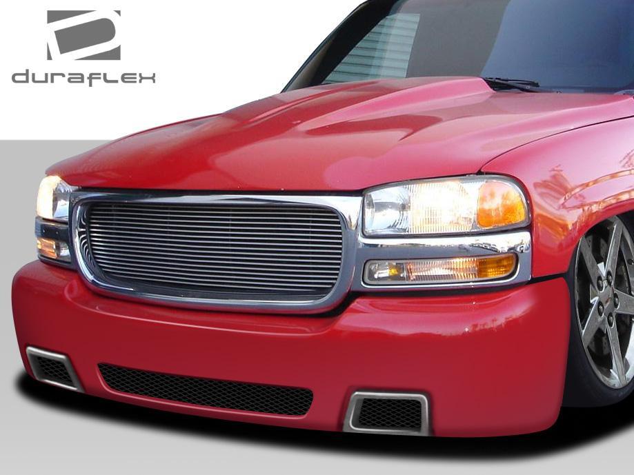 1999-2006 GMC Sierra Duraflex SS Look Front Bumper - Image 2
