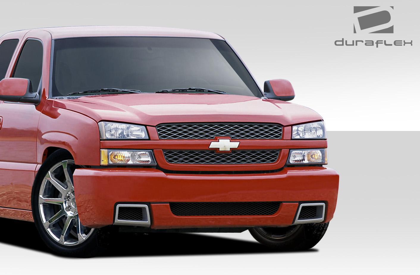 2003-2006 Chevrolet Silverado Duraflex SS Look Front Bumper - Image 2