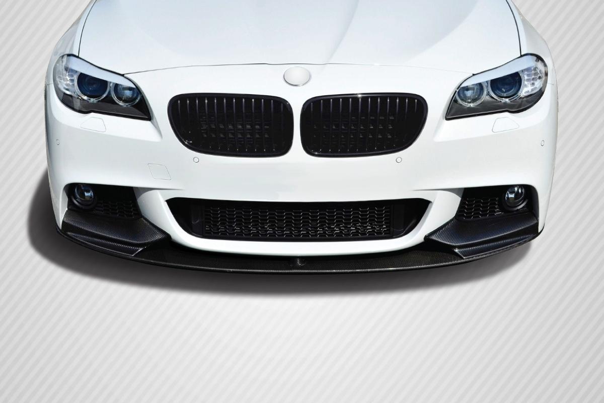 2011-2016 BMW 5 Series Carbon Creations M Performance Look Carbon Fiber Front Lip - Image 1