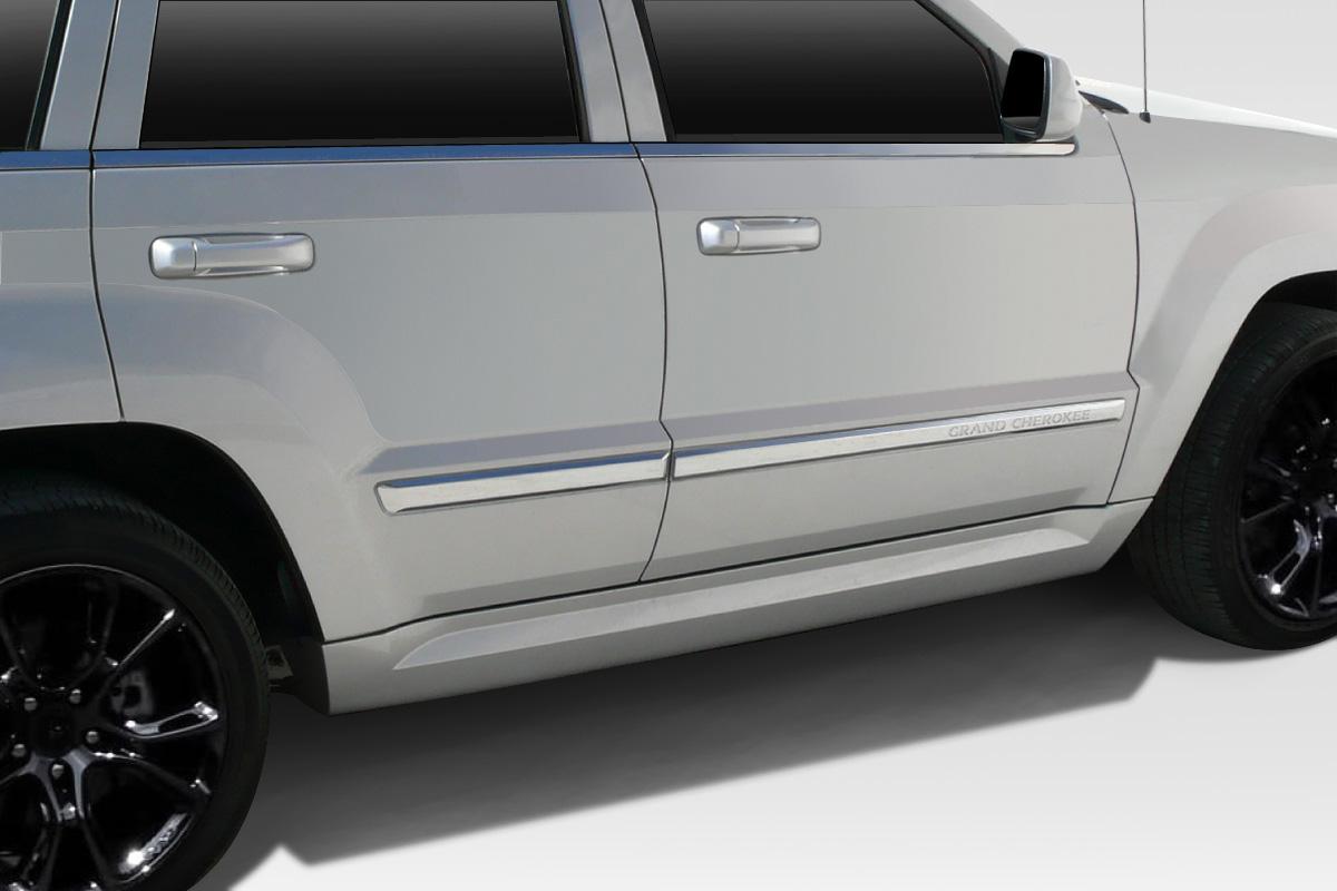2005-2010 Jeep Grand Cherokee Duraflex SRT Look Side Skirts - Image 1