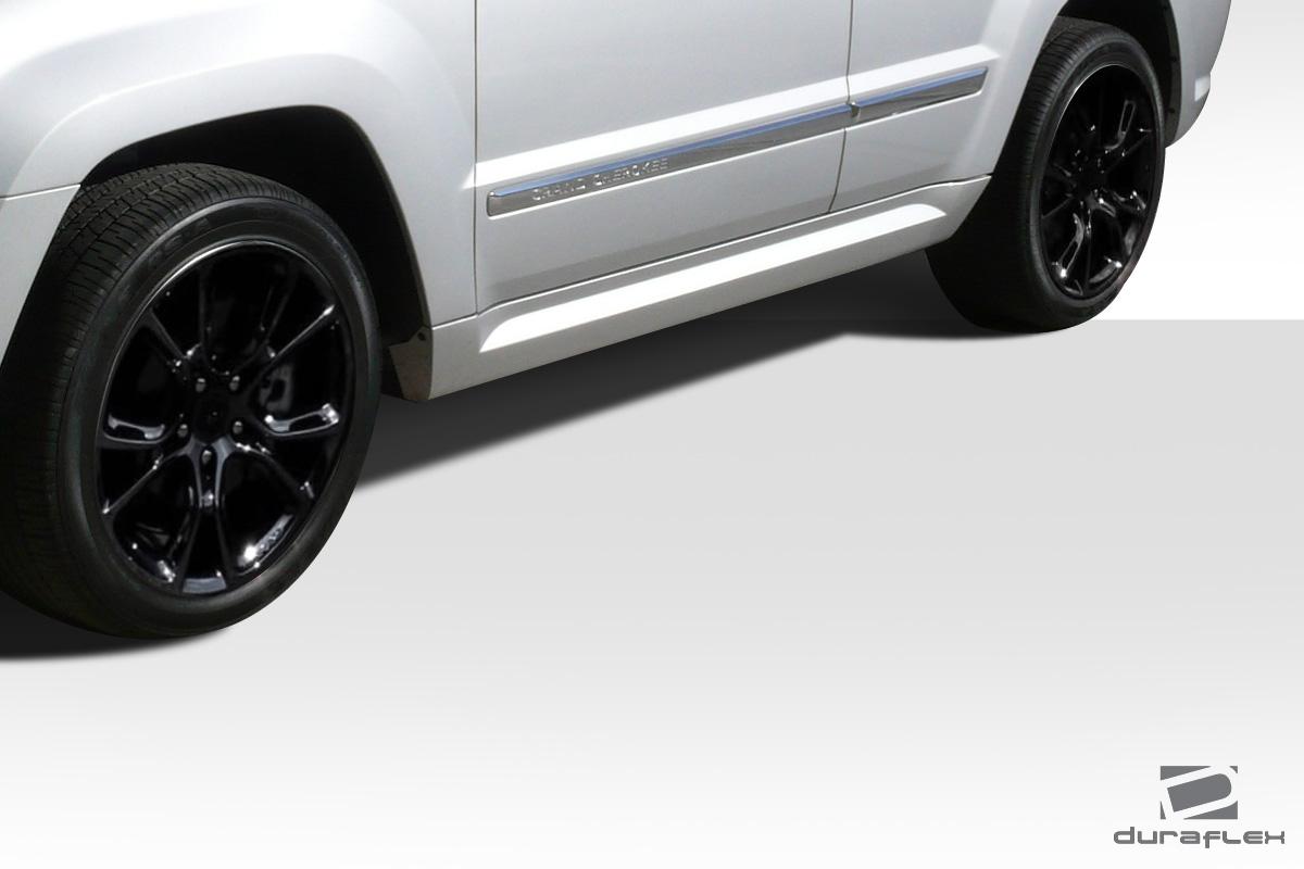 2005-2010 Jeep Grand Cherokee Duraflex SRT Look Side Skirts - Image 2