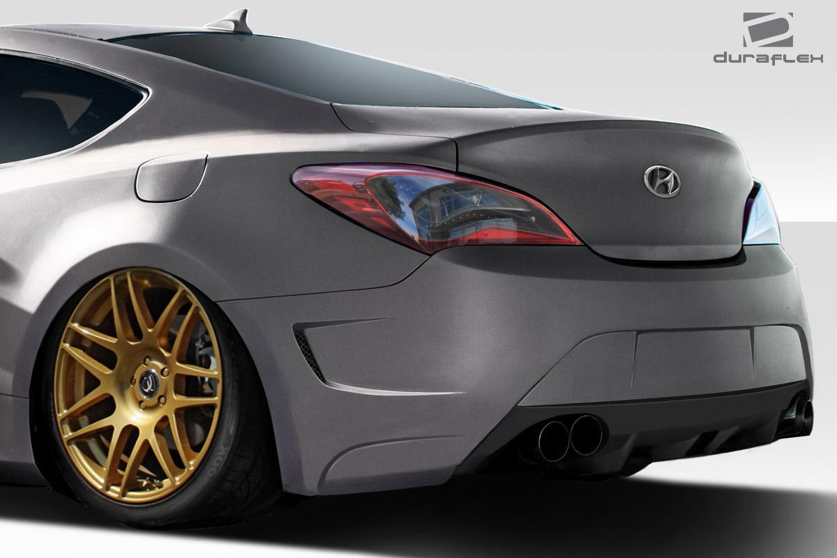2010-2016 Hyundai Genesis Duraflex AM-S GT Rear Bumper - Image 2