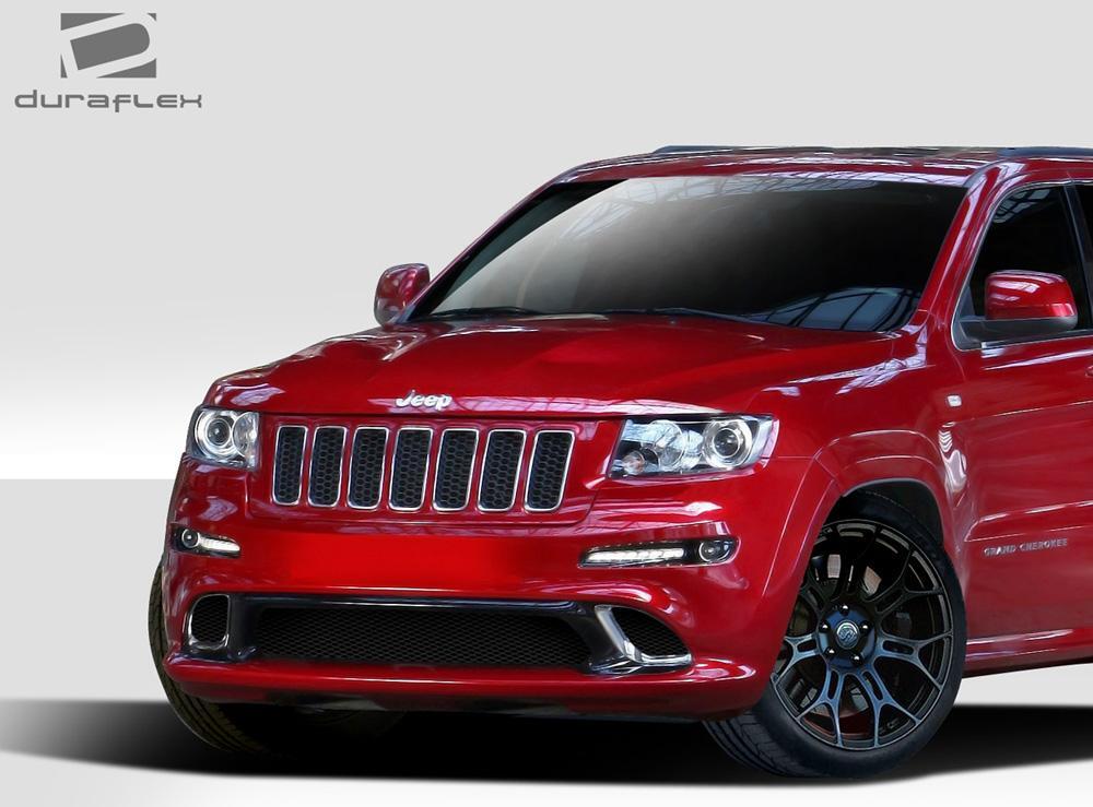2011-2013 Jeep Grand Cherokee Duraflex SRT Look Front Bumper - Image 2