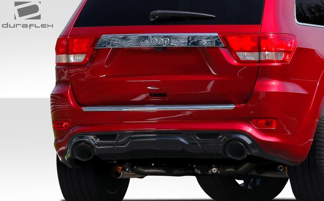 2011-2015 Jeep Grand Cherokee Duraflex SRT Look Rear Bumper - Image 2