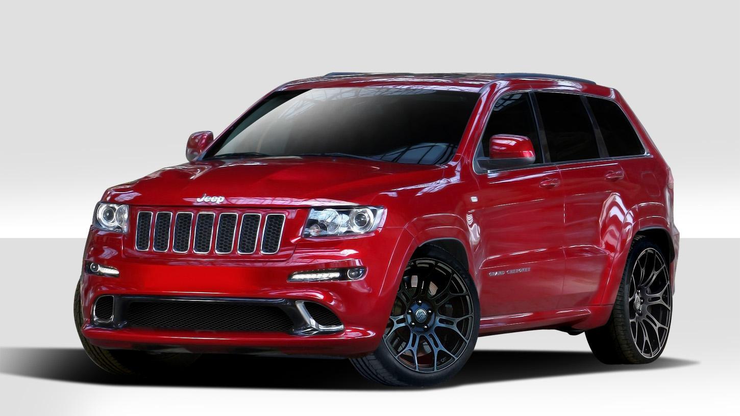2011-2013 Jeep Grand Cherokee Duraflex SRT Look Kit - Image 1