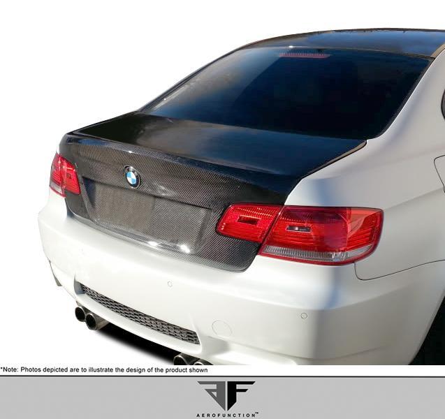 2007-2013 BMW 3 Series Aero Function AF-3 Carbon Fiber Trunk - Image 2